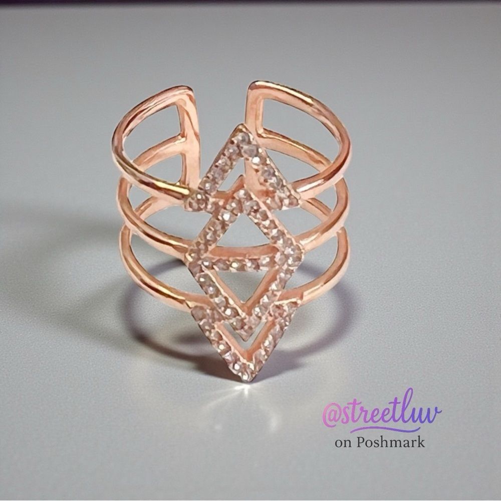 Stella & Dot Rose Gold Spear Ring